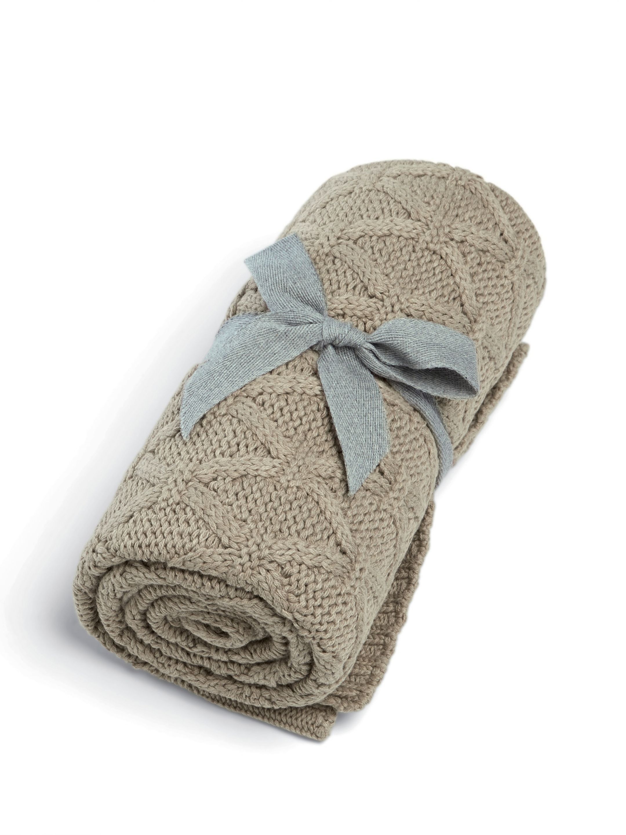 Snuggle Gift Set - Seedling Knitted Blanket with Duckling Soft Toy & Duckling Muslin Squares image number 3